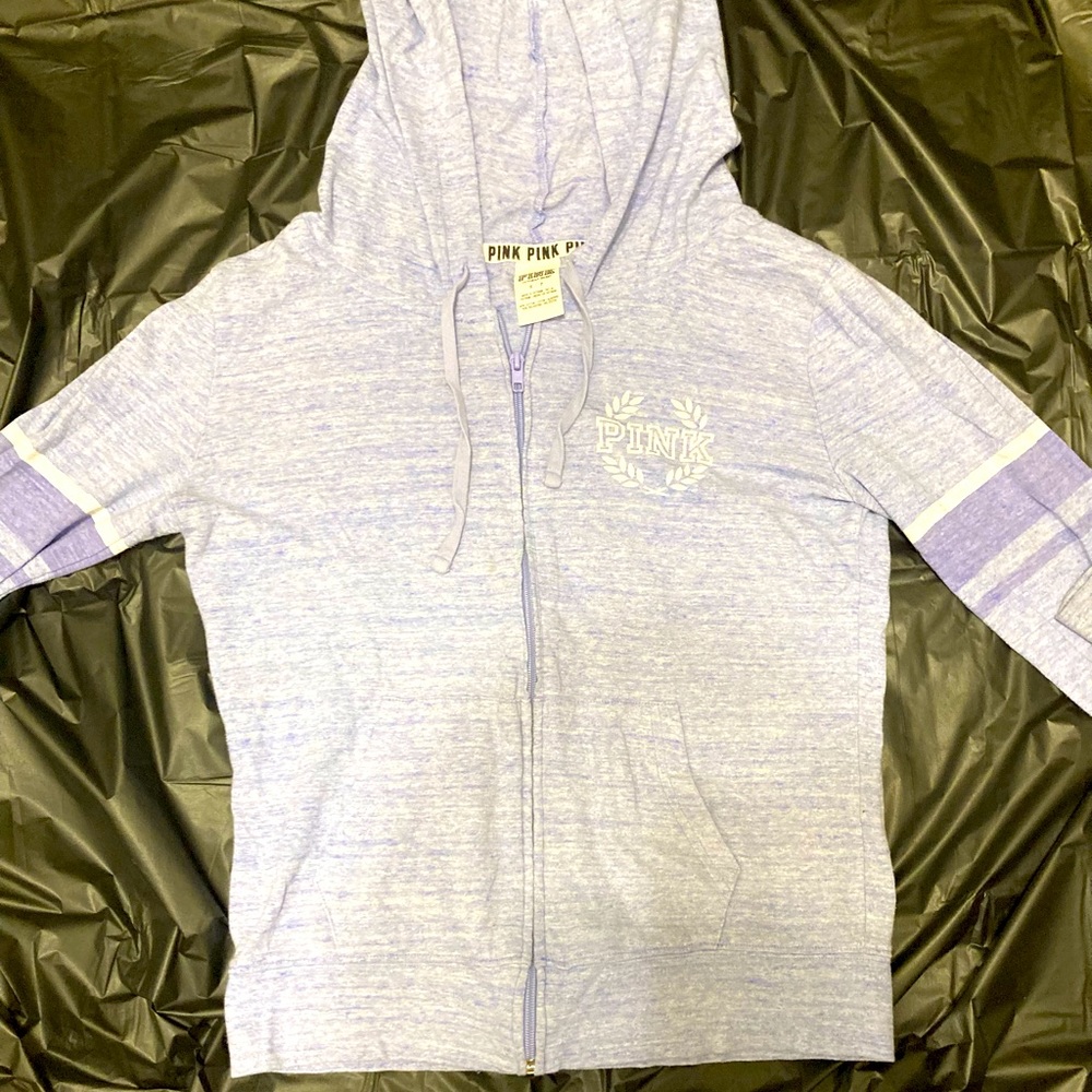 Pink zip hoodie